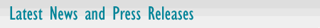 Latest News and Press Releases