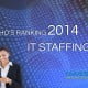 who is ranking on google for it staffing industry 2014