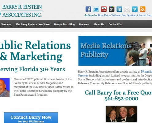 public relations website