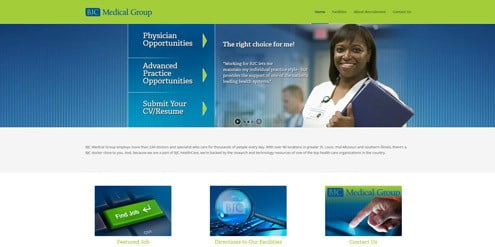 healthcare staffing site