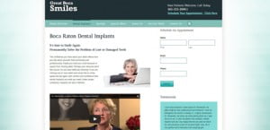 video for dental websites