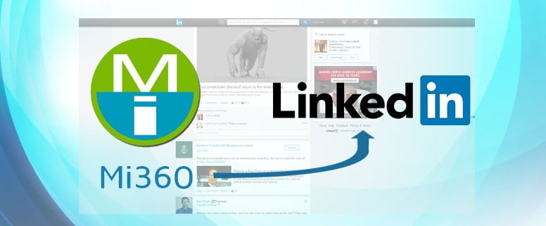 Mi360 Posts to LinkedIn Company Pages