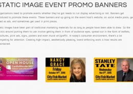 event promo banners