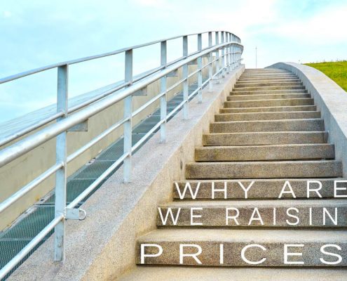 raising prices